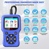 C420 OBD2 Code Reader for BMW & Mini, Full Systems Scan Tool with Battery Registration and EPB ABS SRS DPF Oil Reset, Support Multi-Languages & Lifetime Free Update