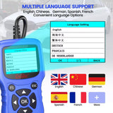 C420 OBD2 Code Reader for BMW & Mini, Full Systems Scan Tool with Battery Registration and EPB ABS SRS DPF Oil Reset, Support Multi-Languages & Lifetime Free Update