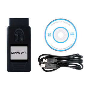 MPPS V16 ECU Chip Tuning for EDC15 EDC16 EDC17 Inkl CHECKSUM Read And Write Memory