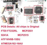 DIAGKING BMW INPA K+DCAN with FT232RL NCS Coding Winkfp Tool32 Programing get Free Rheingold ISTA-D